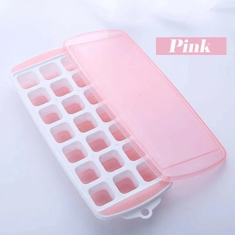 Silicone Ice Tray Random Flexible Ice Cube Molds BPA Free Ice Cube Molds -