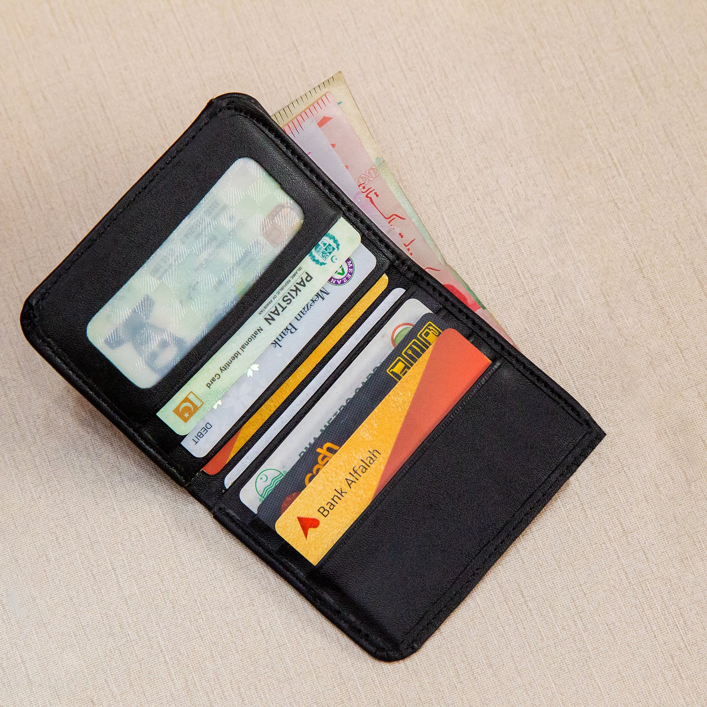Wallet For Men 100% Genuine PU Leather Slim and Smart Pocket friendly wallet for men