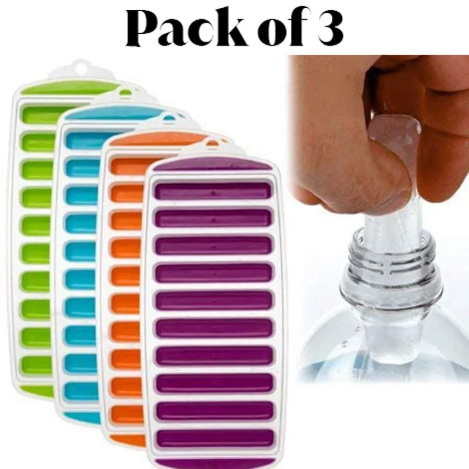 Silicone Ice Tray Random Flexible Ice Cube Molds BPA Free Ice Cube Molds -