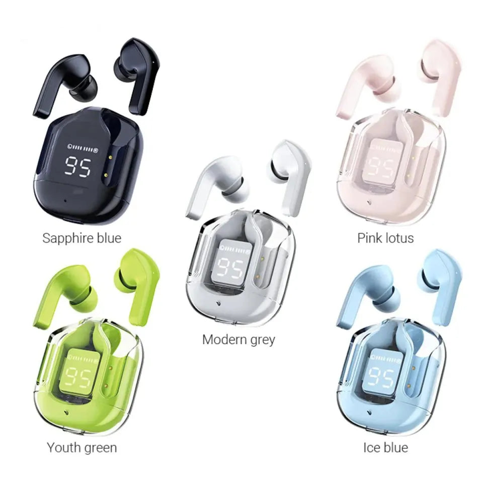 P47 and Air31 Wireless Bluetooth 5.0 Foldable On Ear Headphones with Built in Mic