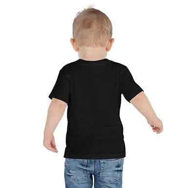 The HR Clothing Summer Plain Black T-shirt For Kids