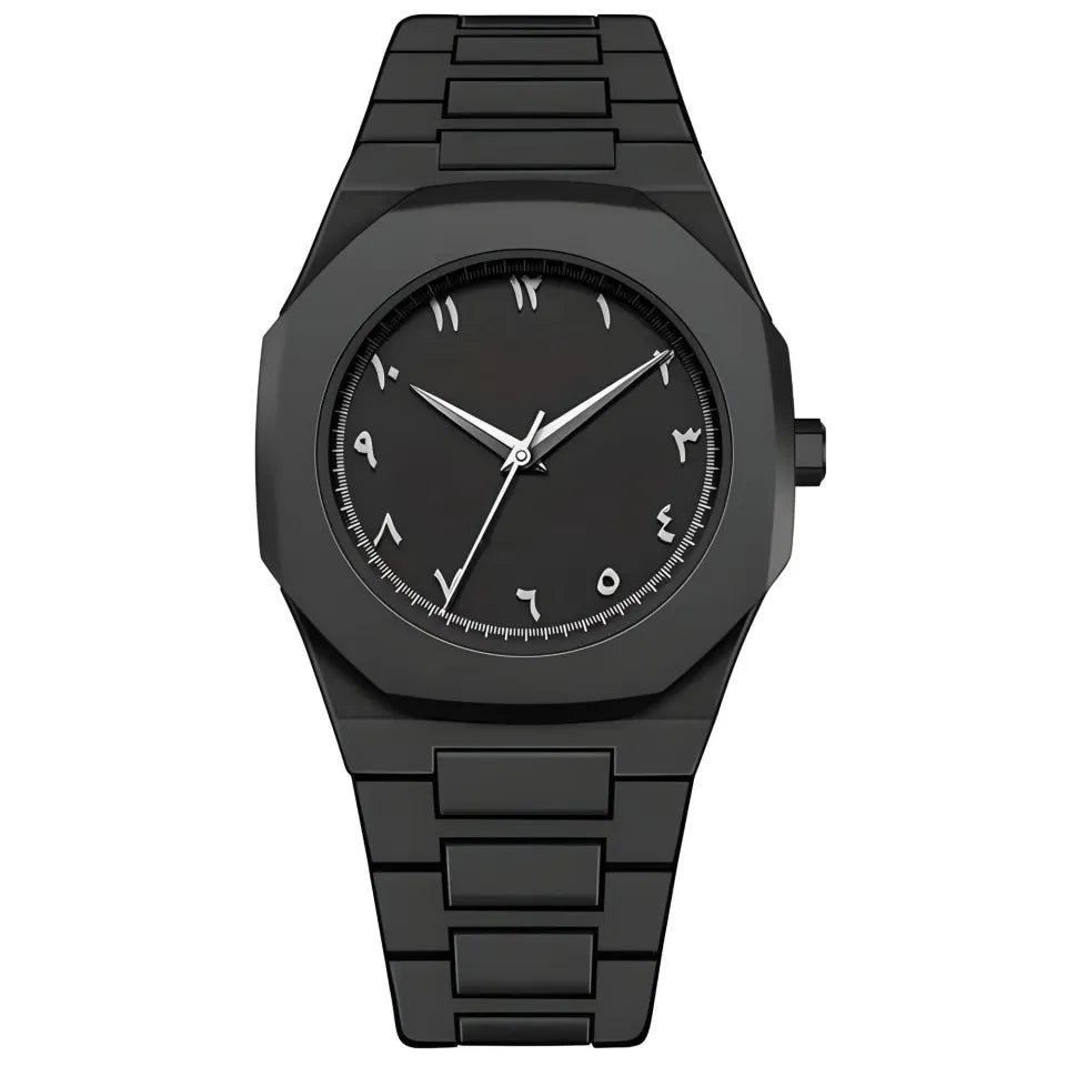 Black Aura Watch For Men & Boys
