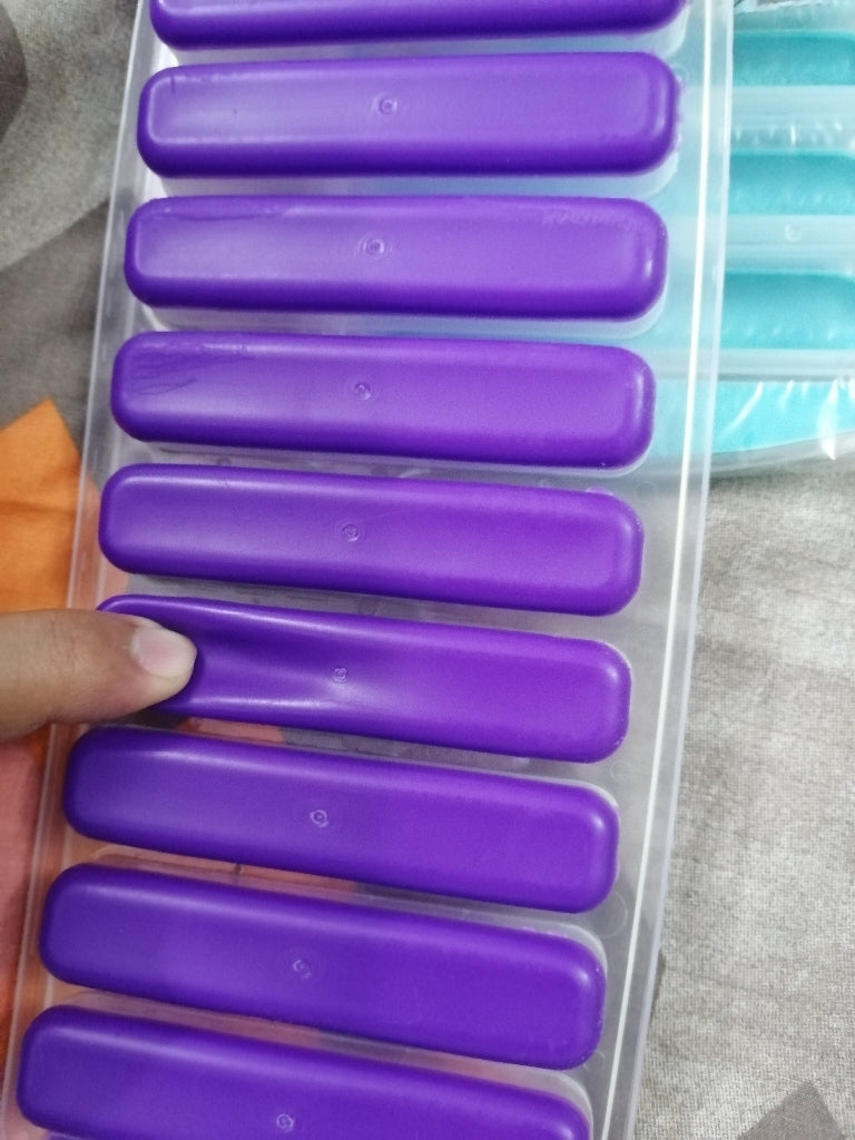 Silicone Ice Tray Random Flexible Ice Cube Molds BPA Free Ice Cube Molds -