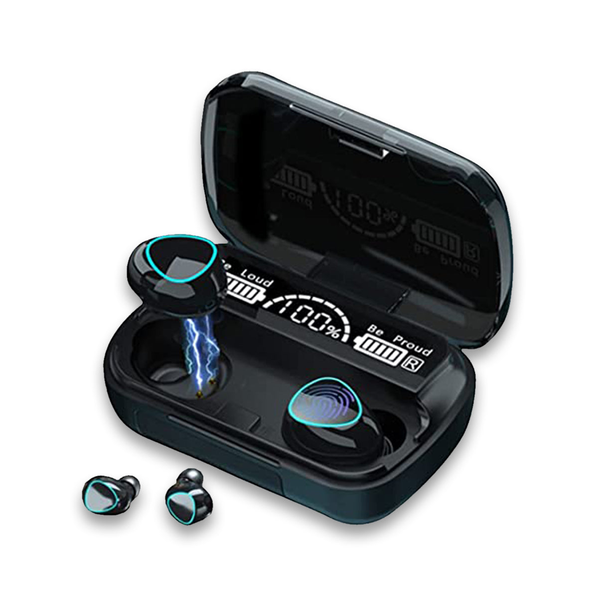 Original M10 3500 Mah TWS Wireless Earphones Touch Control