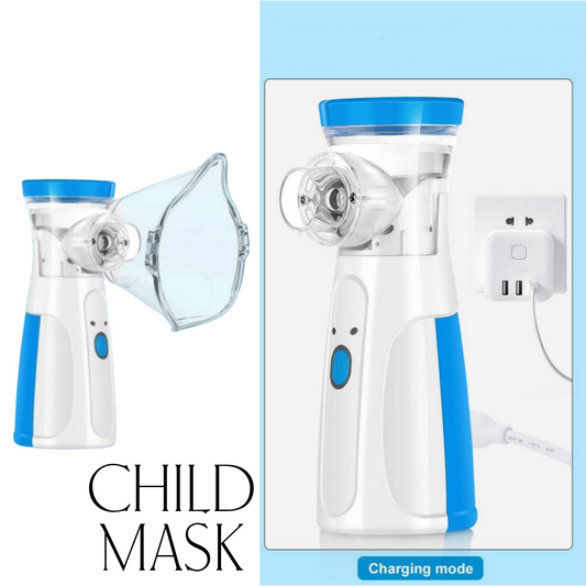Portable Mesh Nebulizer Machine for Adults & Kids