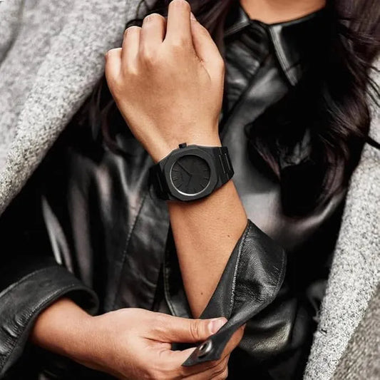 Black Aura Watch For Men & Boys