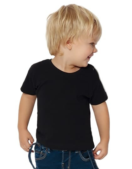 The HR Clothing Summer Plain Black T-shirt For Kids