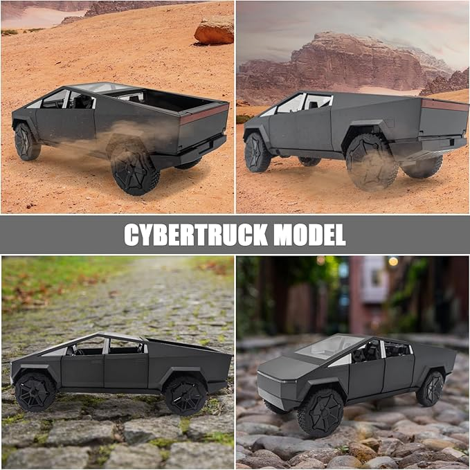 Cybertruck Truck Diecast, Car Toy, Truck Toy for Kids