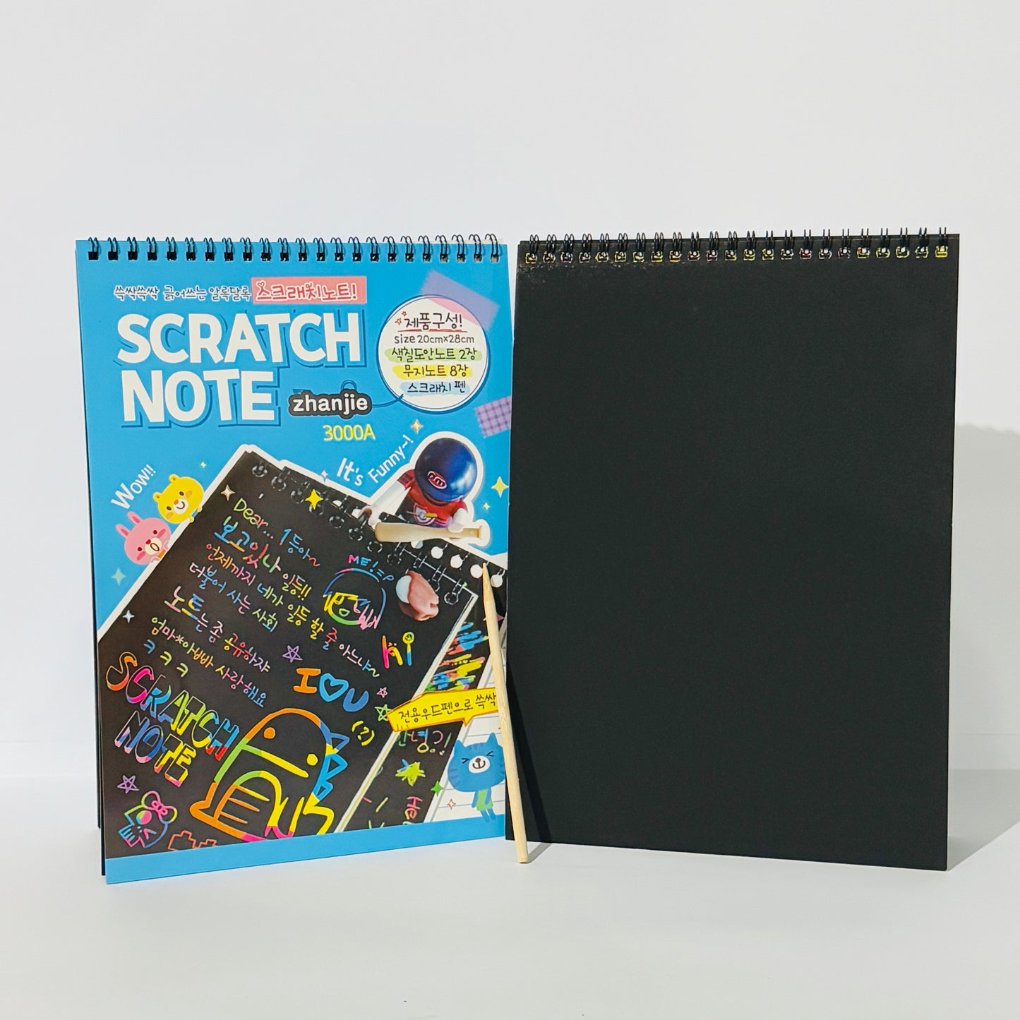 Large Magic Drawing Book Scratch Art Toy-Scratch Art Book for Kids