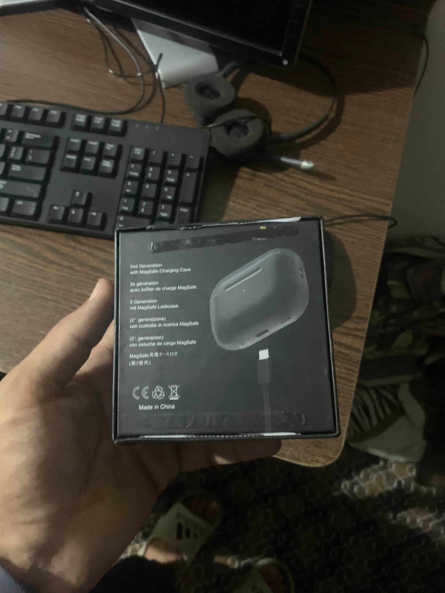 Best Quality AirPods Pro Black, long battery, Bluetooth handsfree For Android and iPhone