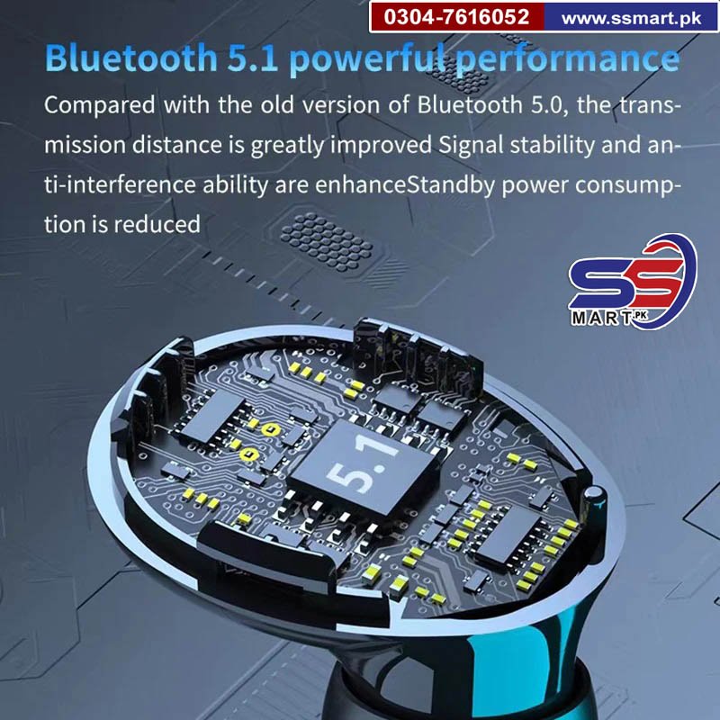 Original M10 3500 Mah TWS Wireless Earphones Touch Control