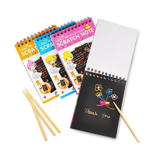 Large Magic Drawing Book Scratch Art Toy-Scratch Art Book for Kids