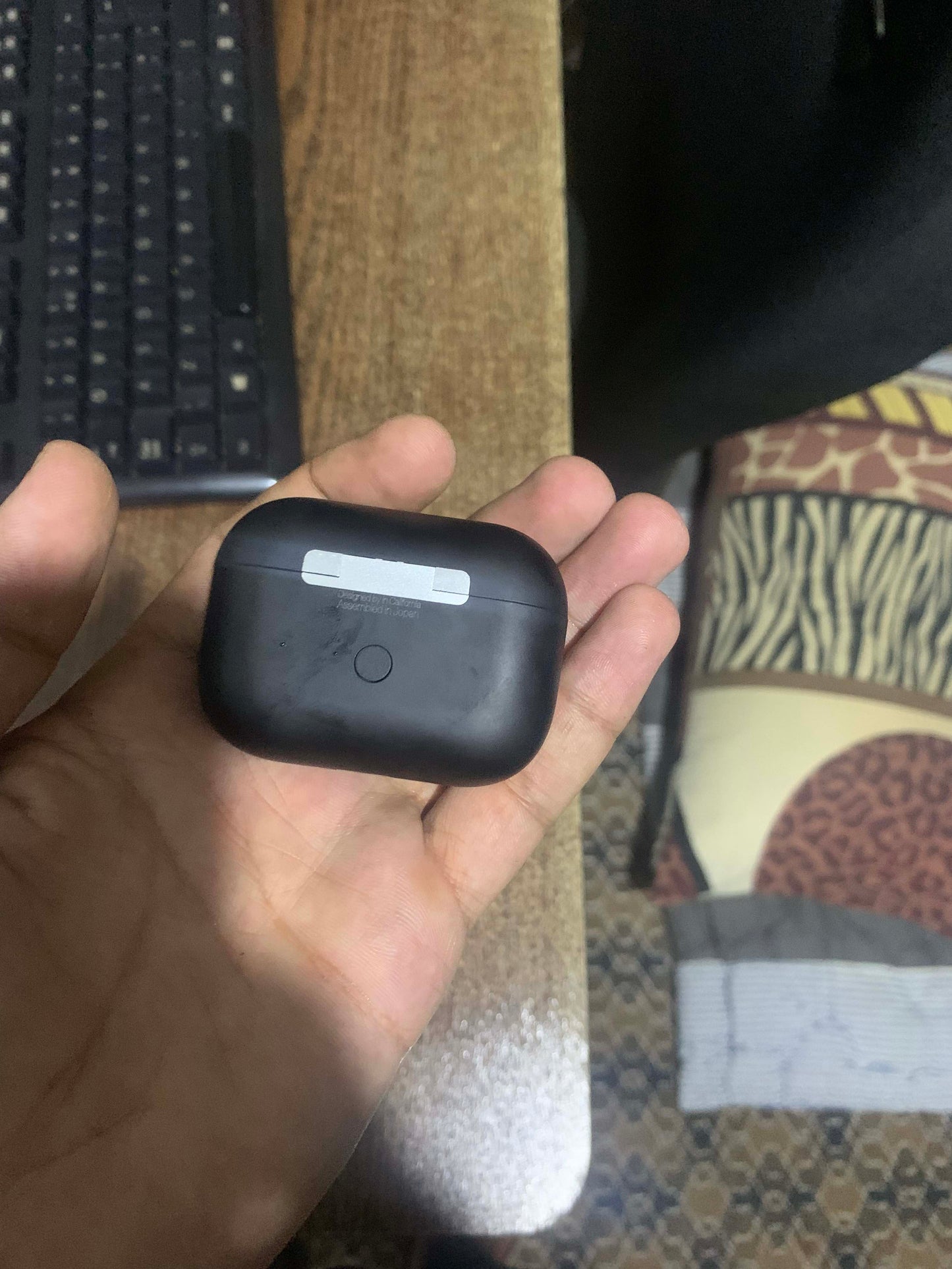 Best Quality AirPods Pro Black, long battery, Bluetooth handsfree For Android and iPhone