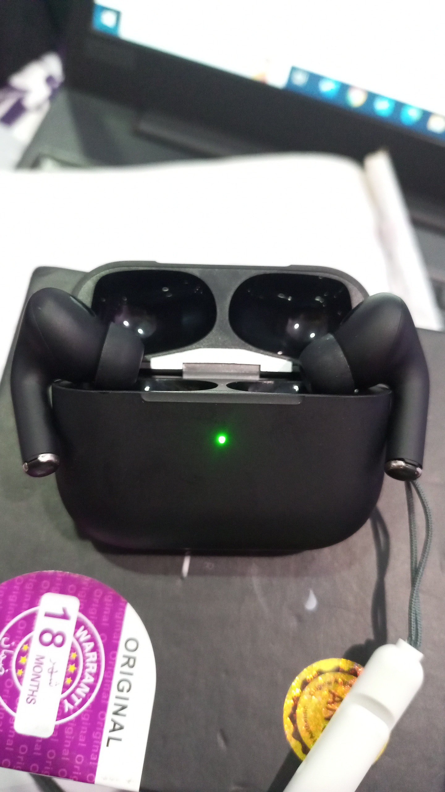 Best Quality AirPods Pro Black, long battery, Bluetooth handsfree For Android and iPhone
